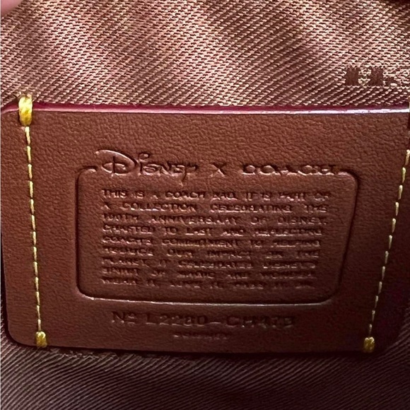 CH473 - Disney X Coach Kitt Messenger Crossbody in Regenerative Leather - Picture 7 of 12